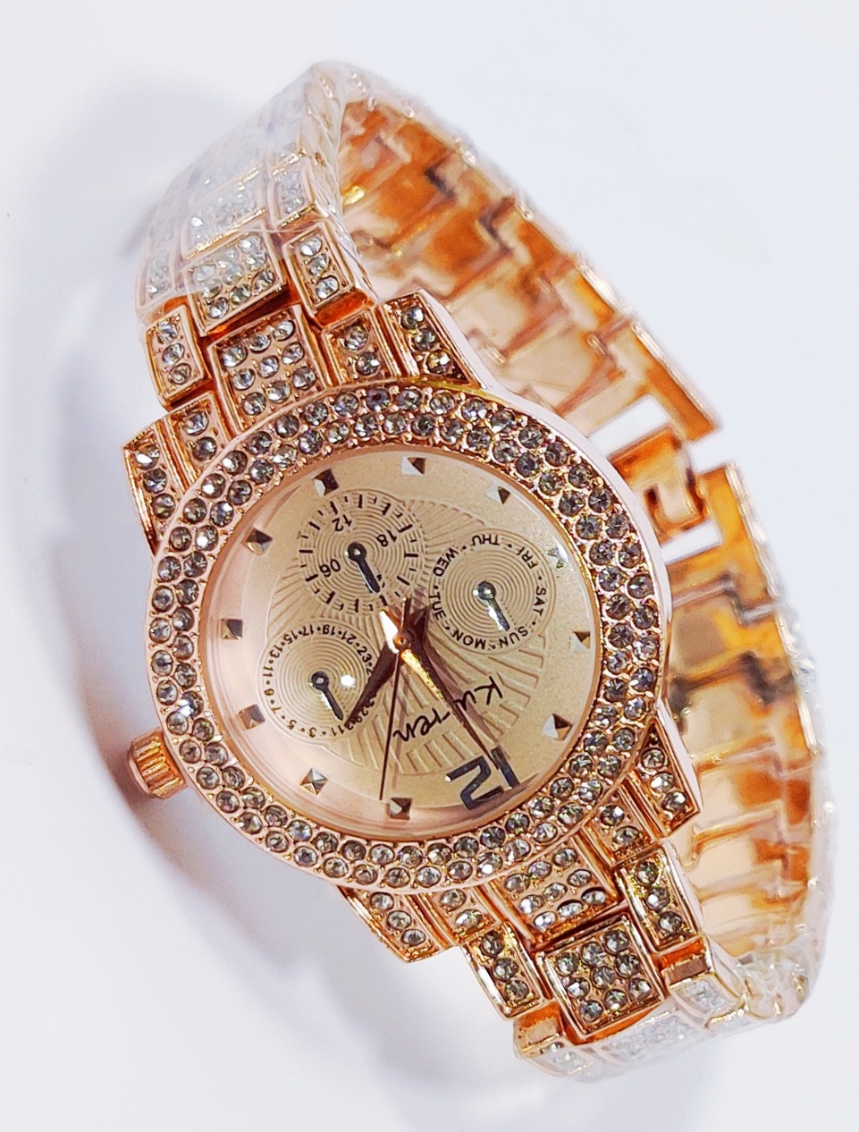 Luxe Radiance Rose Gold Watch For Girls - Image 8