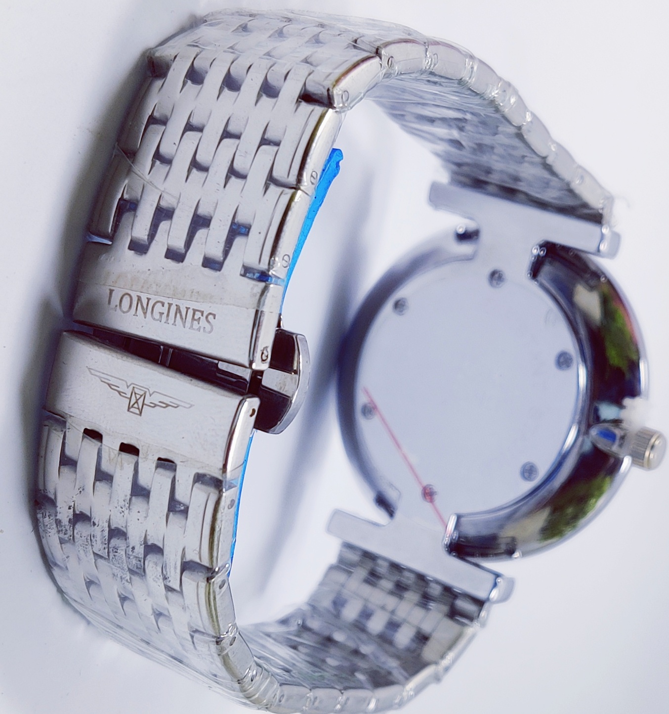 Elegant Longines Silver & Gold Men's Watches - Image 7