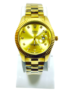 Rolex Imperial Gold DateTime Watch – Luxe Edition