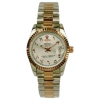 Rolex Oyster Perpetual Day-Date Arabic Dial Watch (Two-Tone)